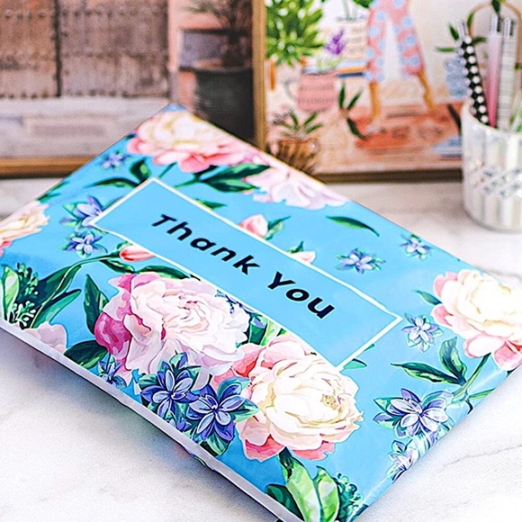 *LAST 1* NEW Poshmark Packages "Thank you!" Gift Wrap Shipping Supply Set 175 Pc - Picture 12 of 13